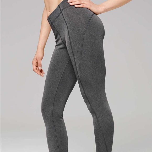 Ivy Park full length gray workout legging - Picture 2 of 4